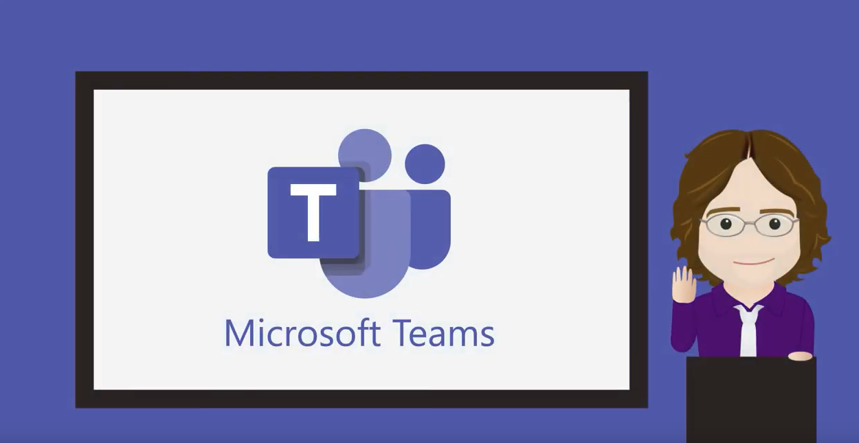 Andy and Microsoft Teams logo.